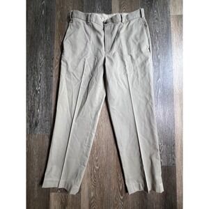 Brooks Brothers Chino Pants Mens 36x30 Khaki Clark Advantage Trousers